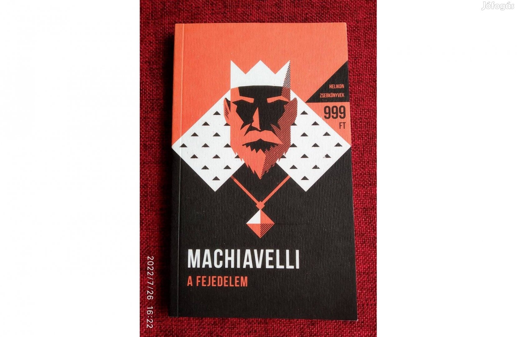 A fejedelem Niccolo Machiavelli Helikon Kiadó,