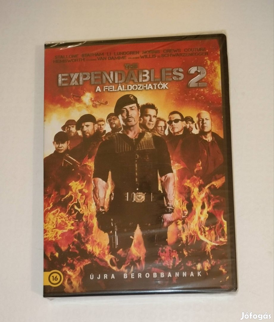 A feláldozhatók 2 , dvd bontatlan Stallone 