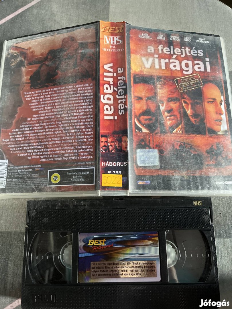A felejtés virágai vhs film f best
