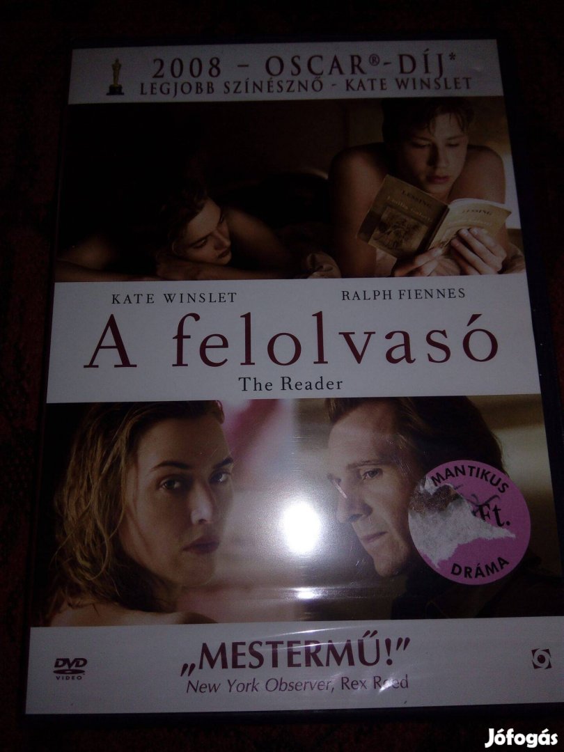 A felolvasó (Kate Winslet, Ralph Fiennes) dvd eladó!