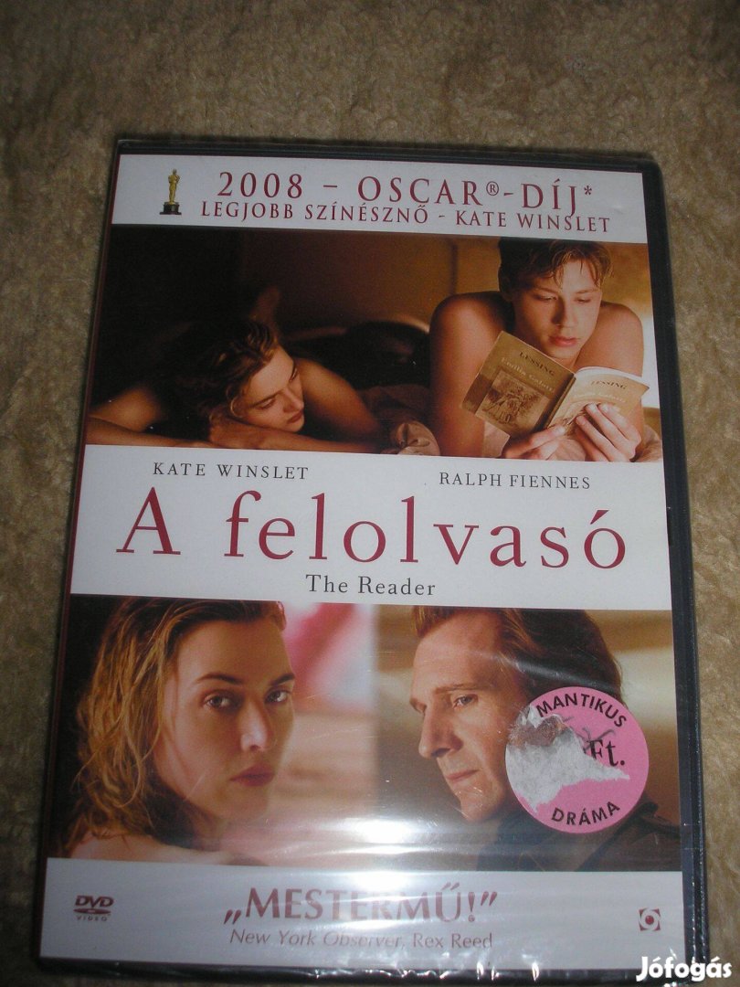 A felolvasó (Kate Winslet, Ralph Fiennes) új dvd eladó!