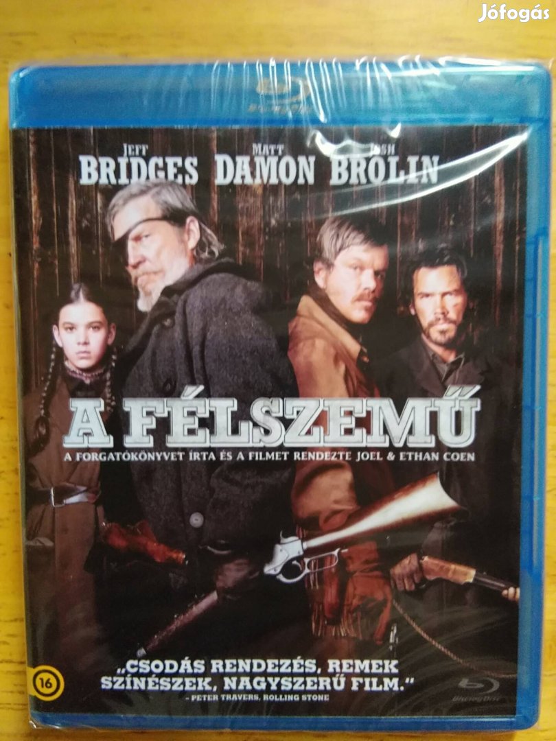 A félszemű blu-ray Jeff Bridges Bontatlan 