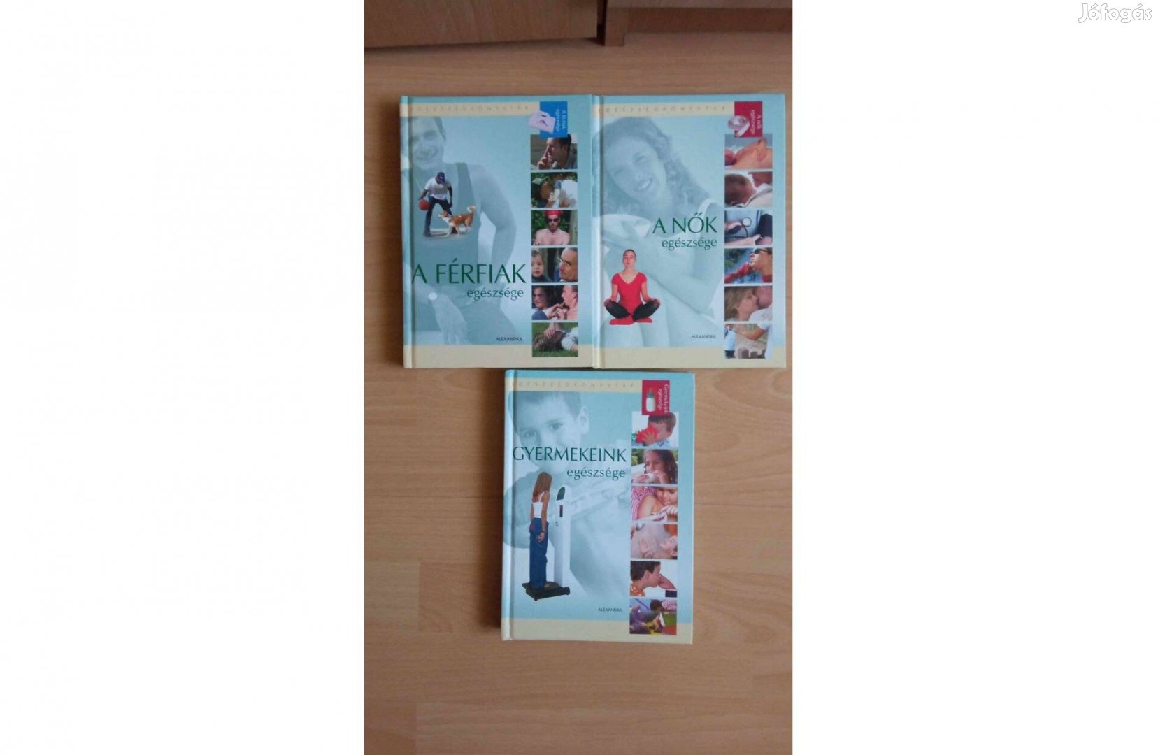 A férfiak A nők Gyermekeink egészsége három db könyv együtt