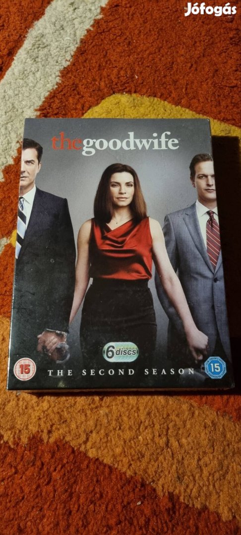 A férjem védelmében, the goodwife 2. Évad dvd bontatlan 