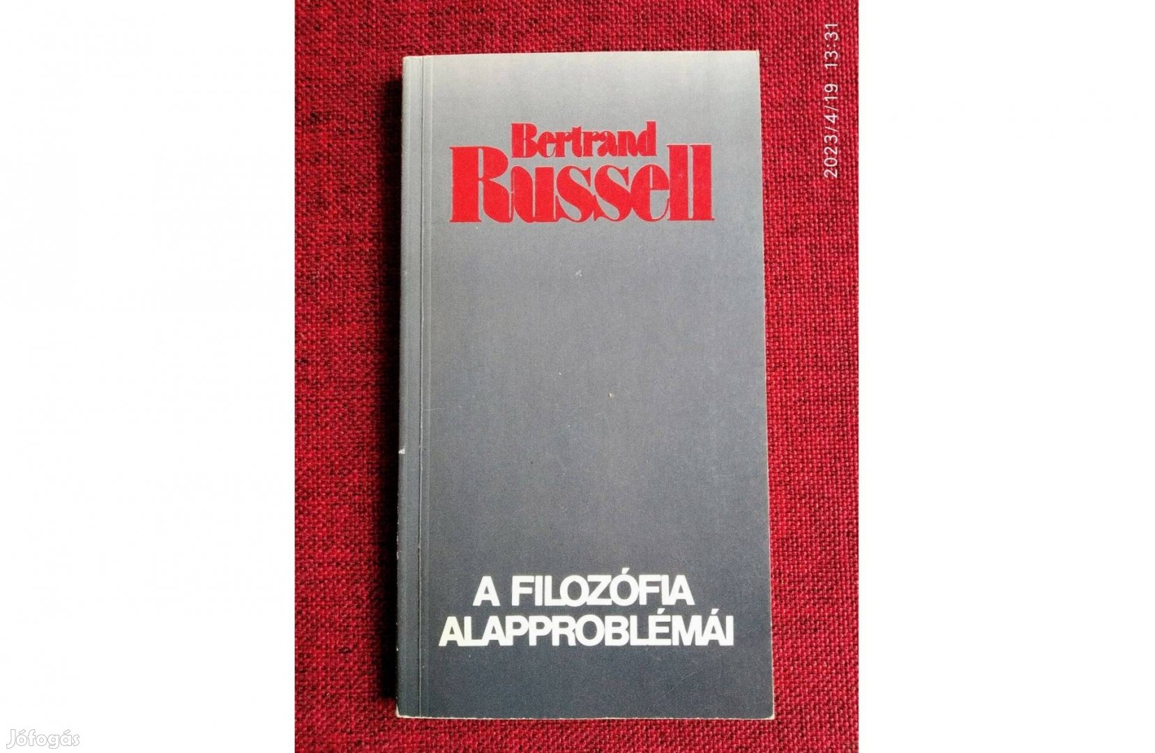 A filozófia alapproblémái Bertrand Russell Kossuth Kiadó
