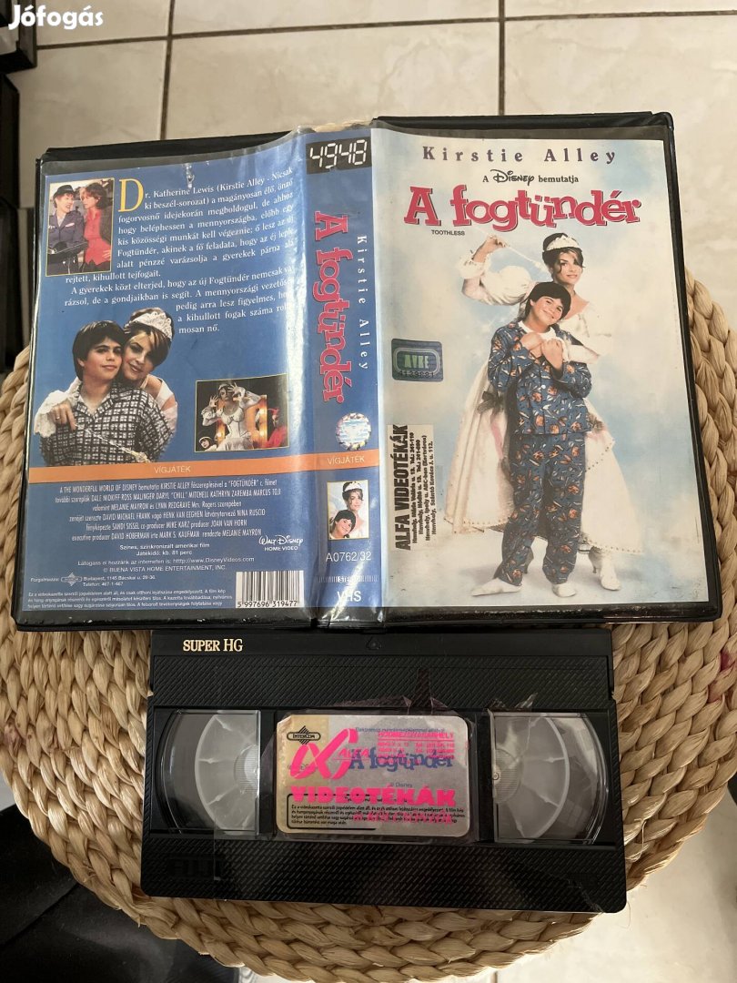 A fogtündér vhs m film