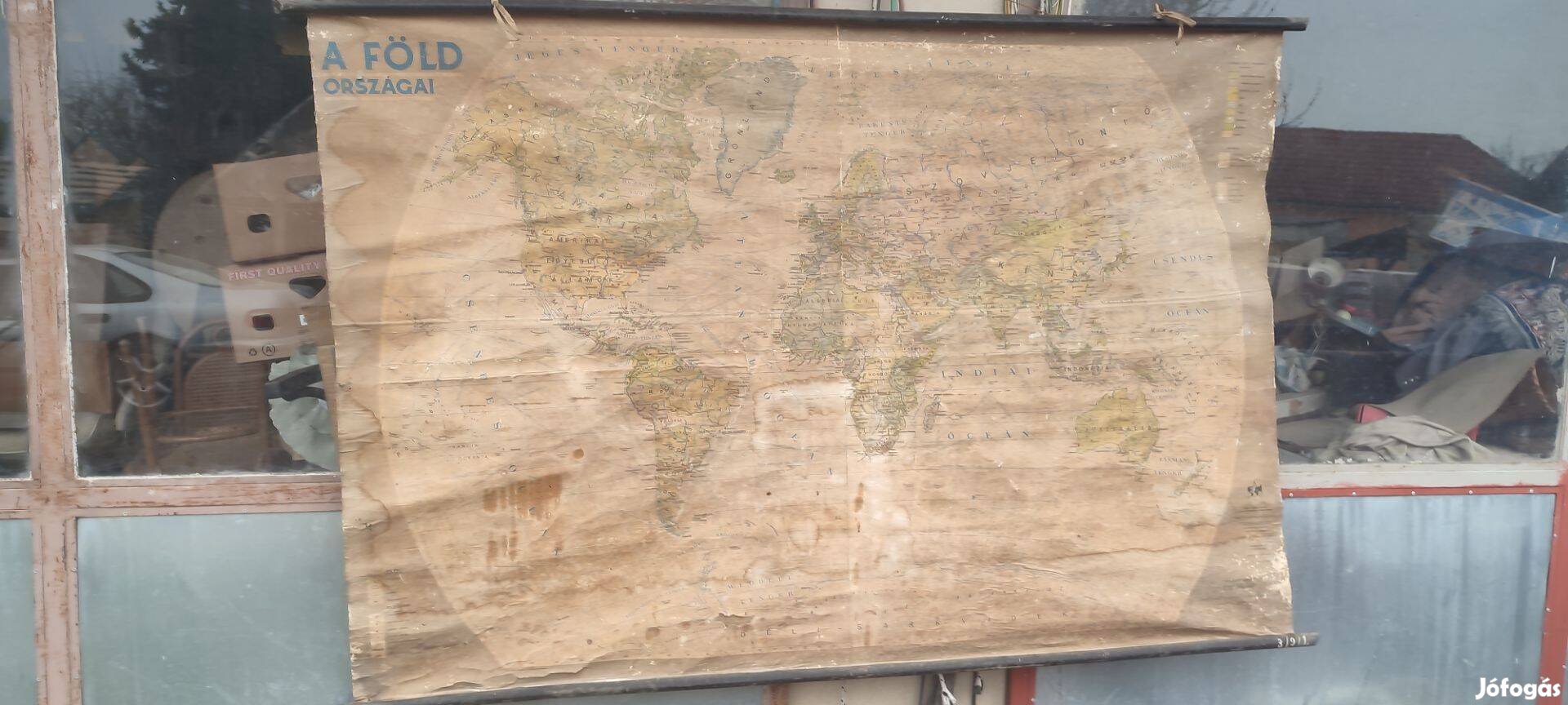 A föld országai , térkép , 1956