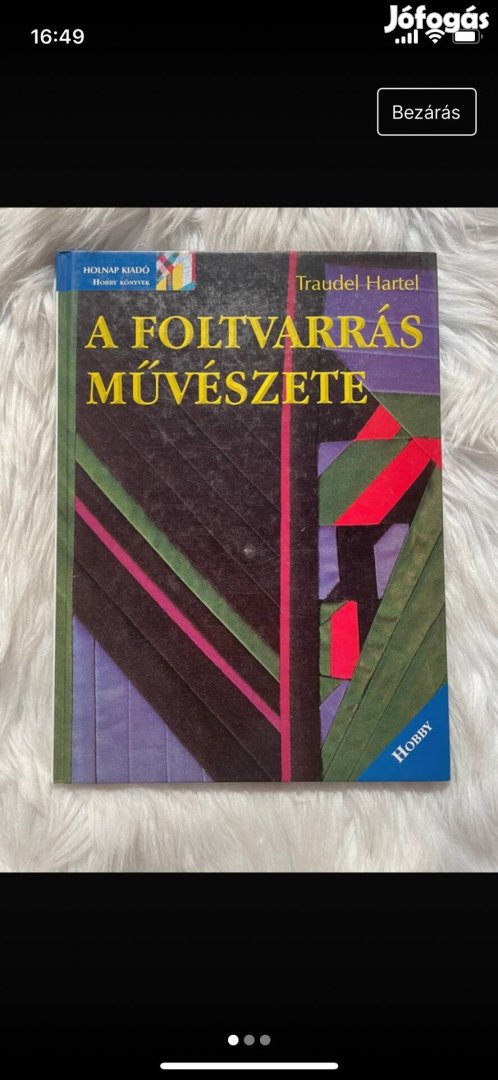 A foltvarrás művészete c. Könyv