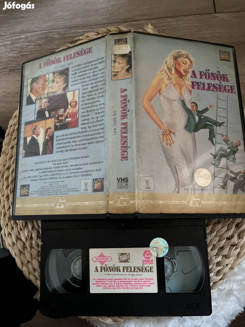 A főnök felesége vhs film guild