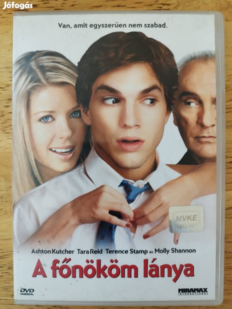 A főnököm lánya dvd Ashton Kutcher 