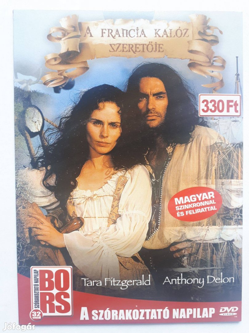 A francia kalóz szeretője - papírtokos DVD (posta 255 Ft)