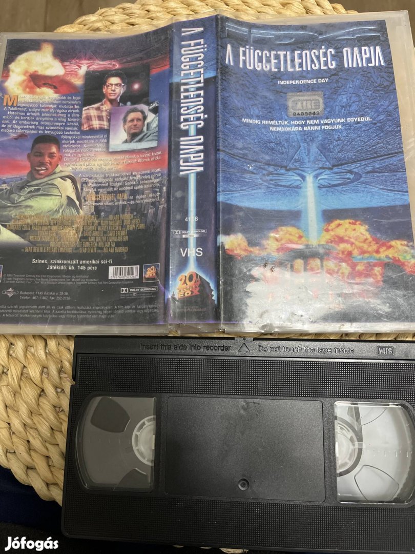 A függetlenség napja vhs m