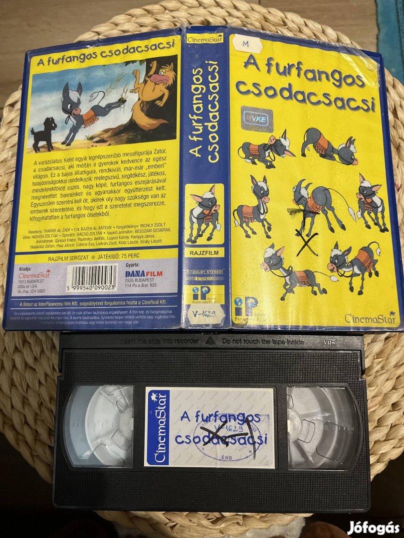 A furfangos csodacsacsi vhs r