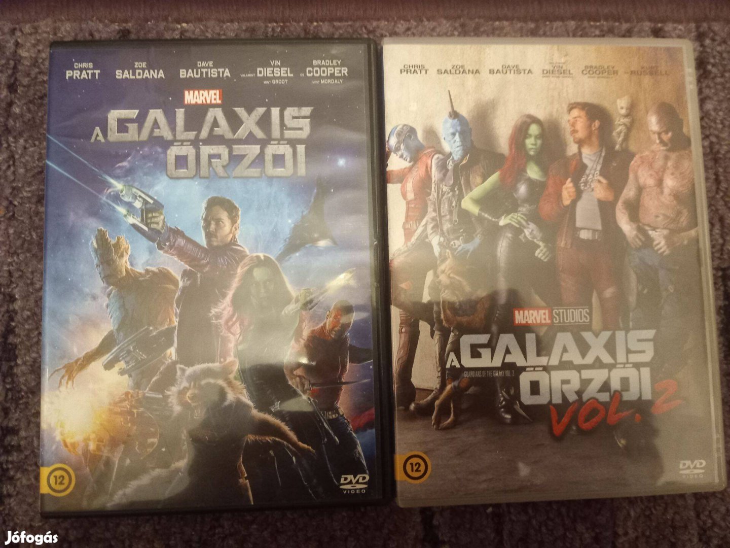 A galaxis őrzői 1-2 DVD Gyűjtemény