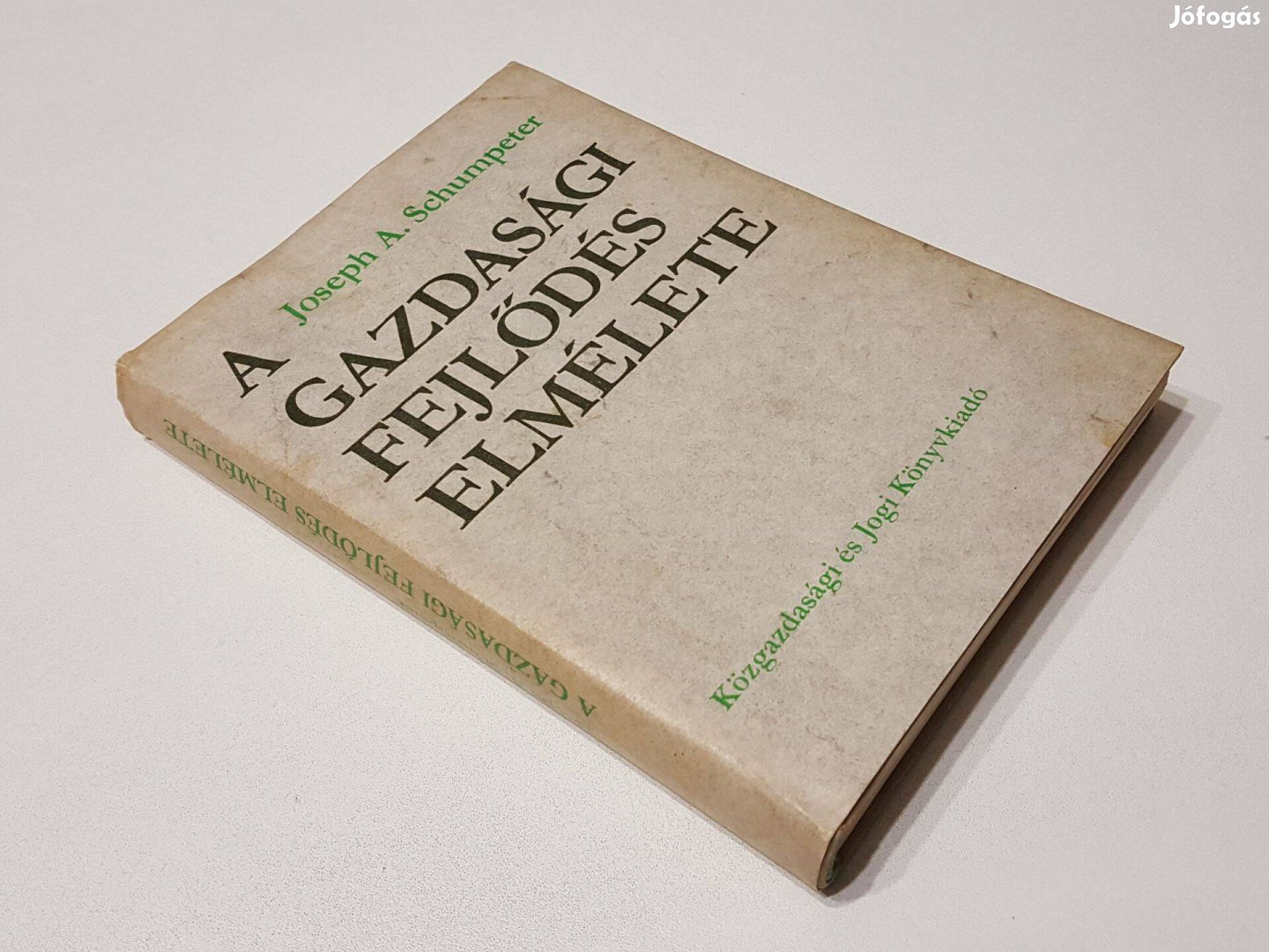 A gazdasági fejlődés elmélete (Joseph A. Schumpeter)