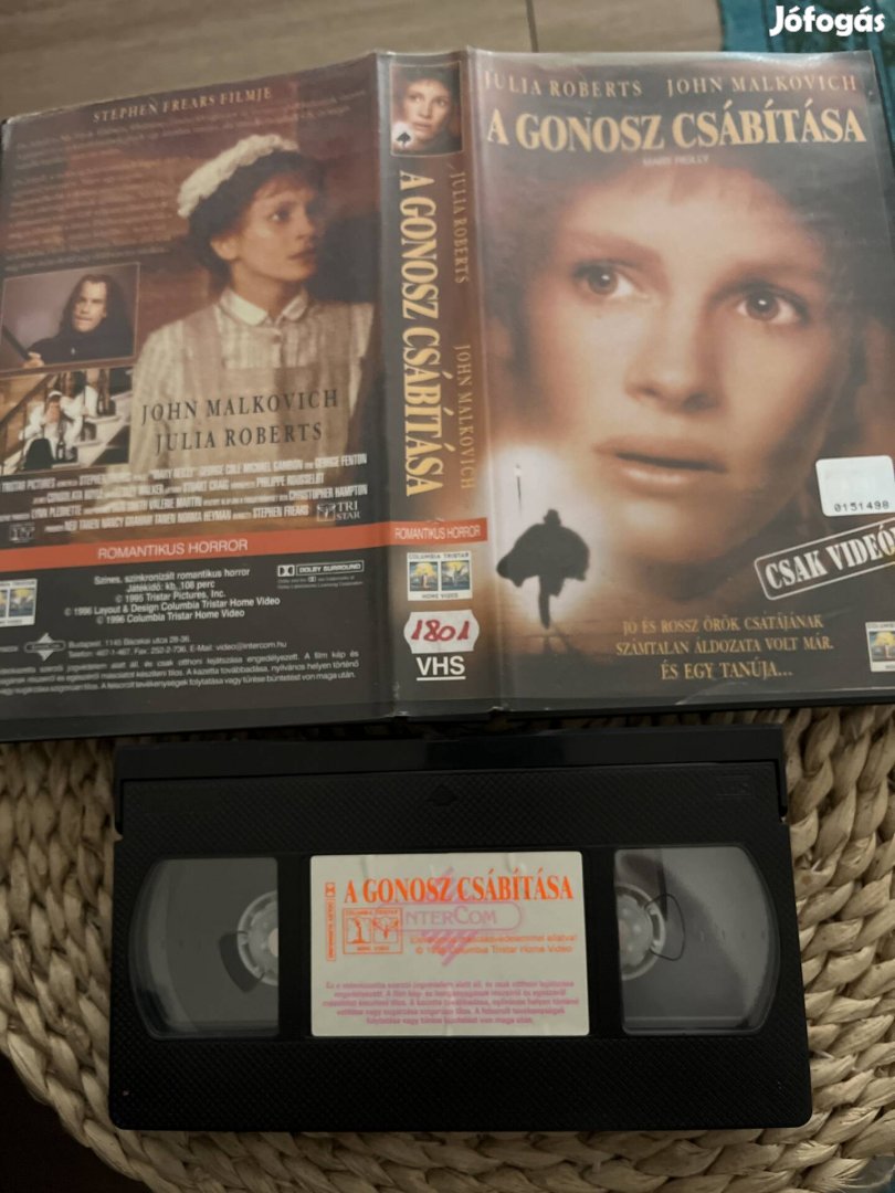 A gonosz csábítása vhs