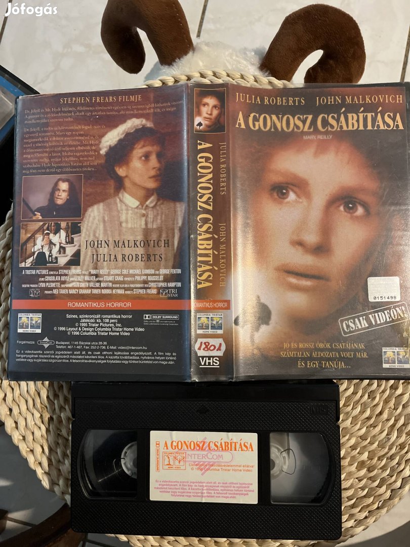 A gonosz csábítása vhs