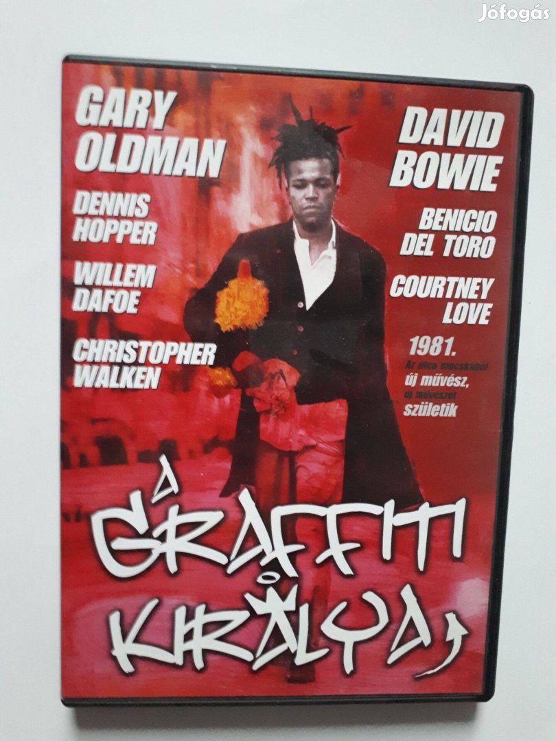 A graffiti királya (Gary Oldman, David Bowie) DVD (posta 510 Ft)