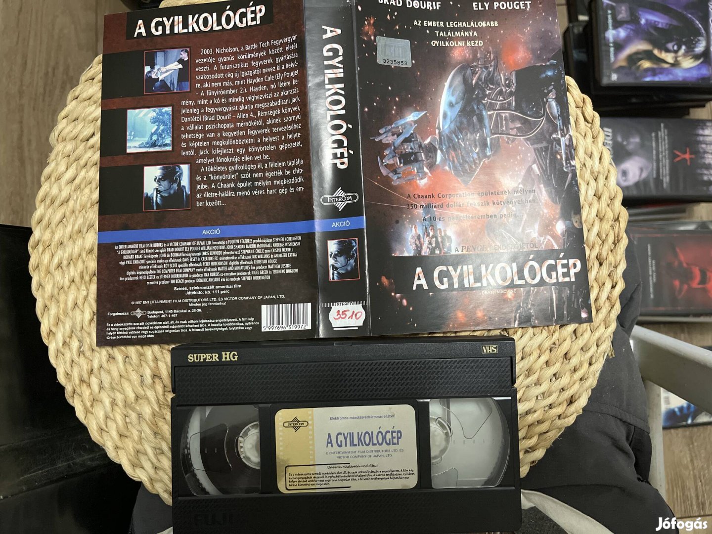 A gyilkológép vhs