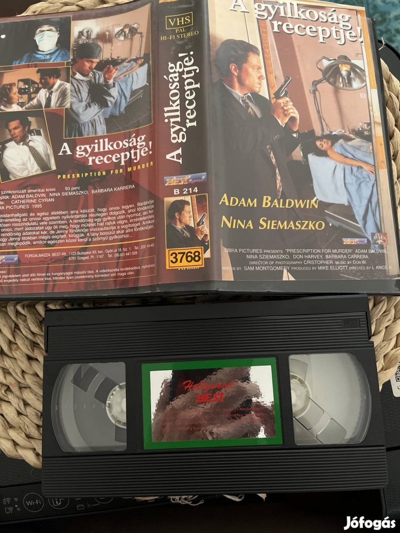 A gyilkosság receptje vhs