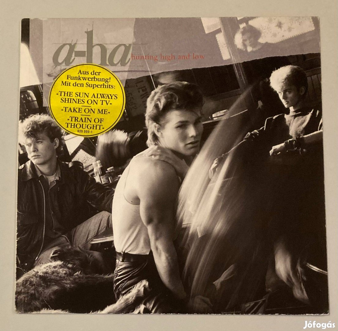 A-ha - Hunting High And Low (német, 1985) #3