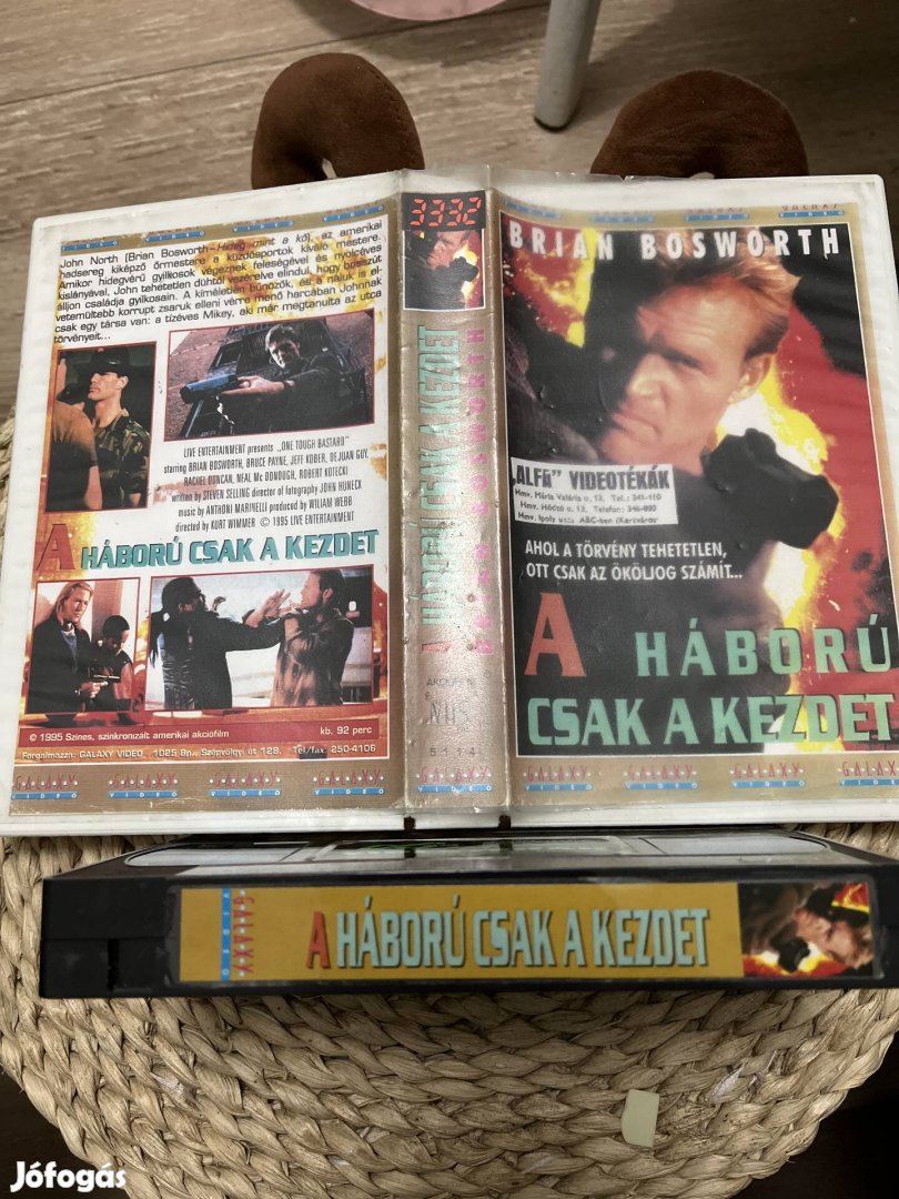 A háború csak a kezdet vhs m