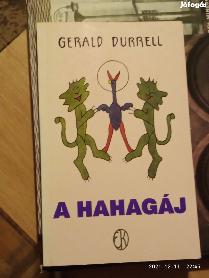 A hahagáj Gerald Durrell 3000ft óbuda