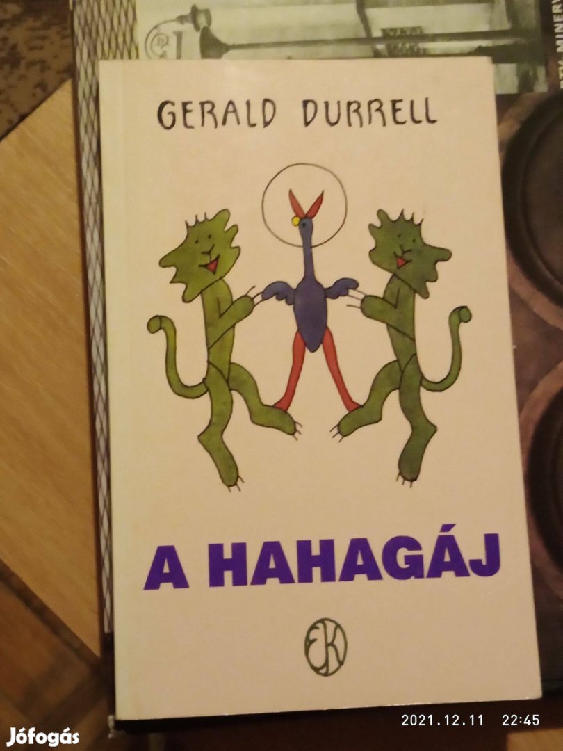 A hahagáj Gerald Durrell 4000ft óbuda