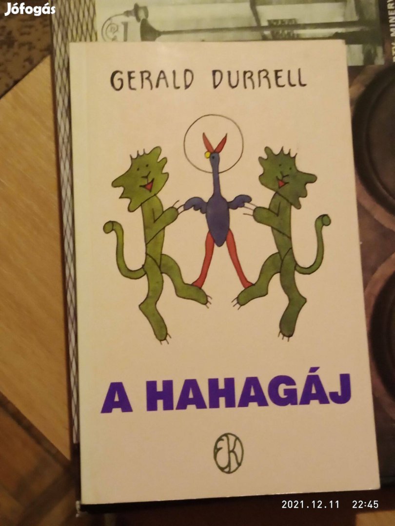 A hahagáj Gerald Durrell 6000ft óbuda