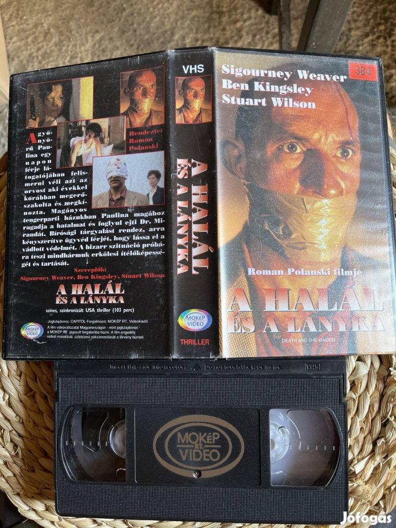 A halál és a lányka vhs