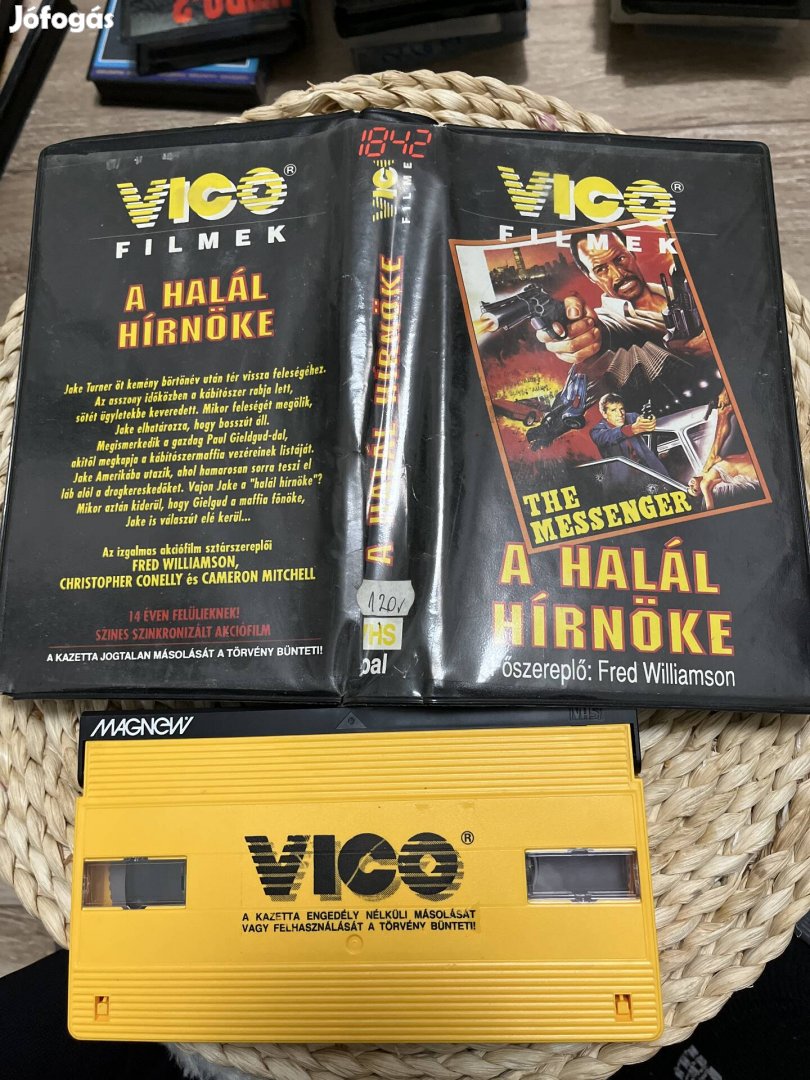 A halál hirnöke vhs vico