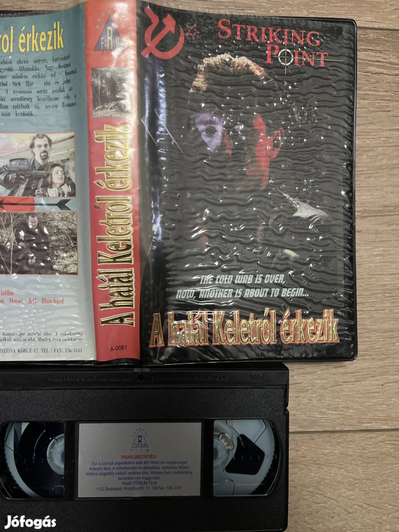 A halál keletről érkezik vhs 