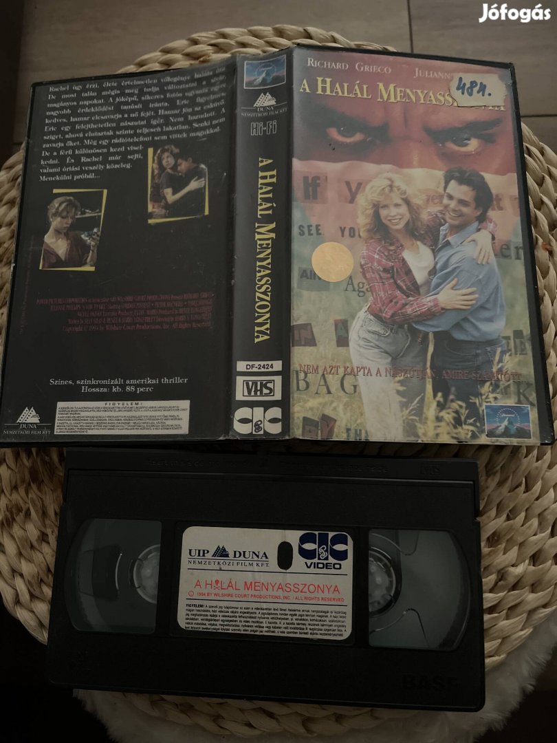 A halál menyasszonya vhs