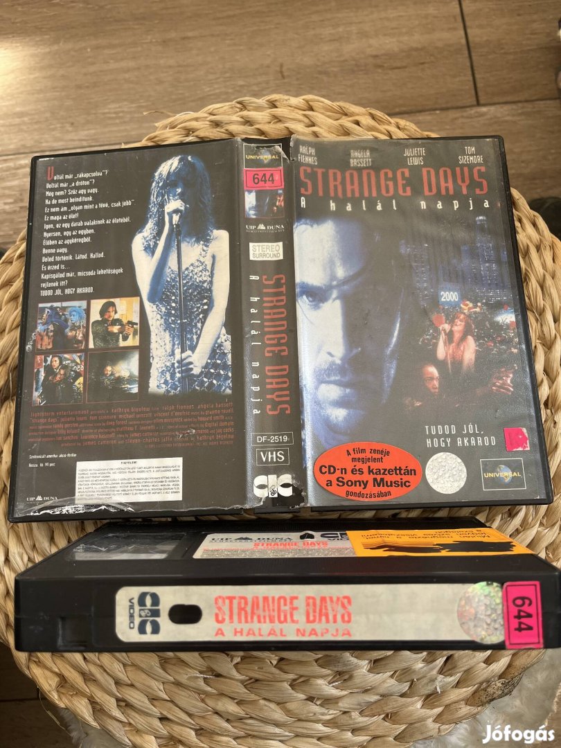 A halál napja strange days vhs