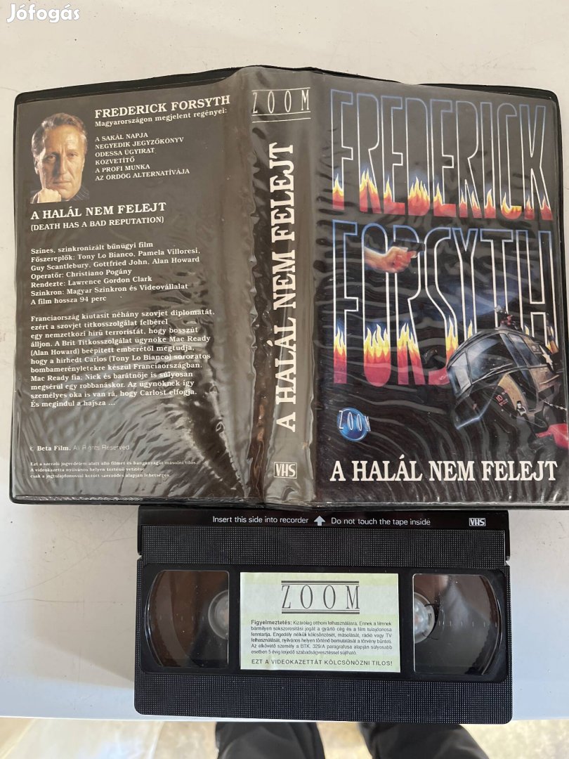 A halál nem felejt vhs 