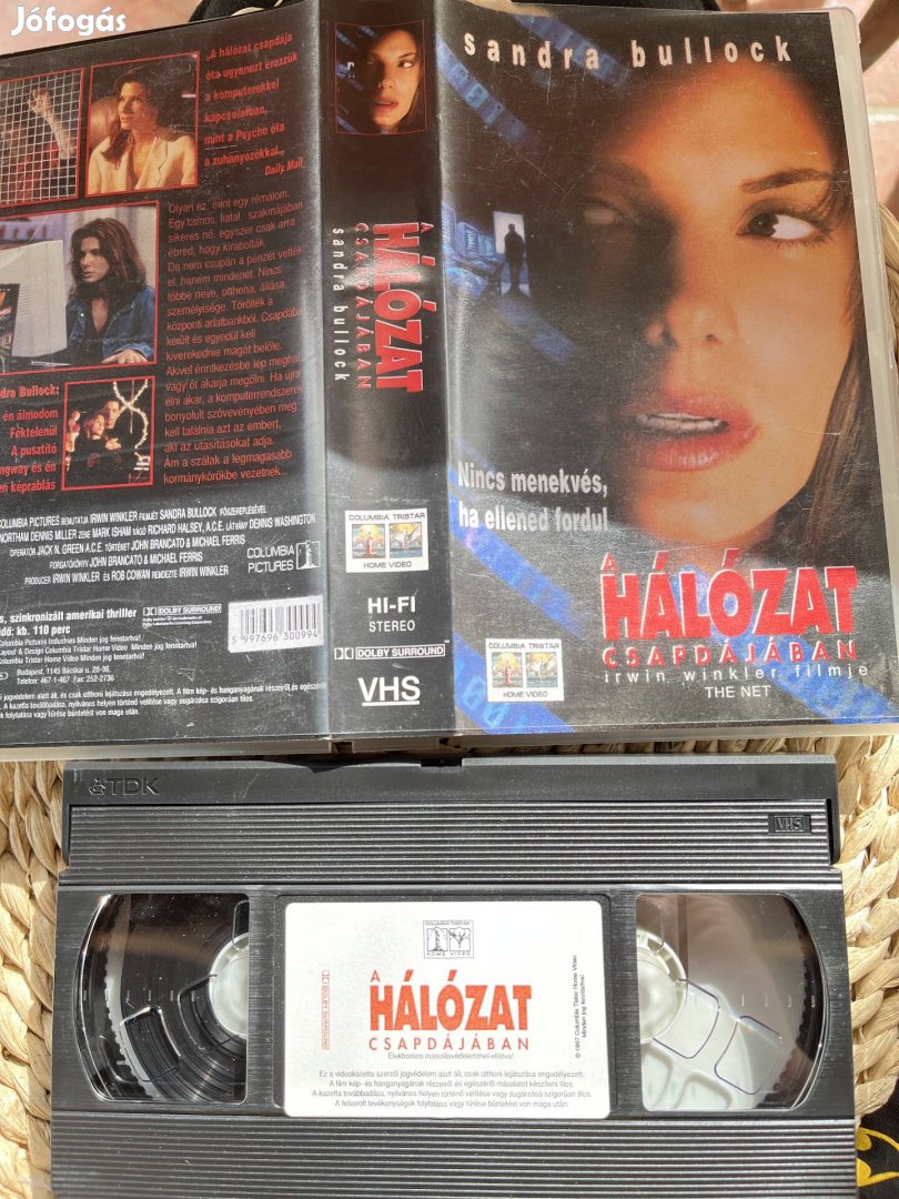 A hálózat csapdájában vhs