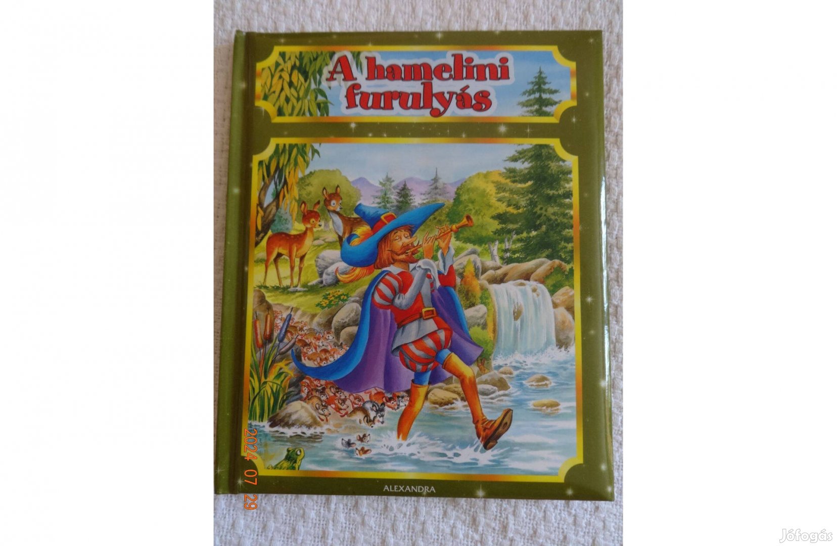 A hamelini furulyás - gazdagon illusztrált mesekönyv Carlos Busquets r