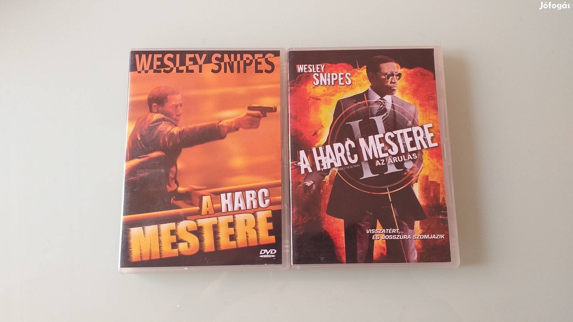 A harc mestere 1-2 DVD film-Wesley Snipes