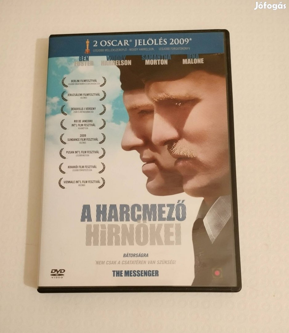 A harcmező hírnökei dvd Ben Foster, Woody Harrelson