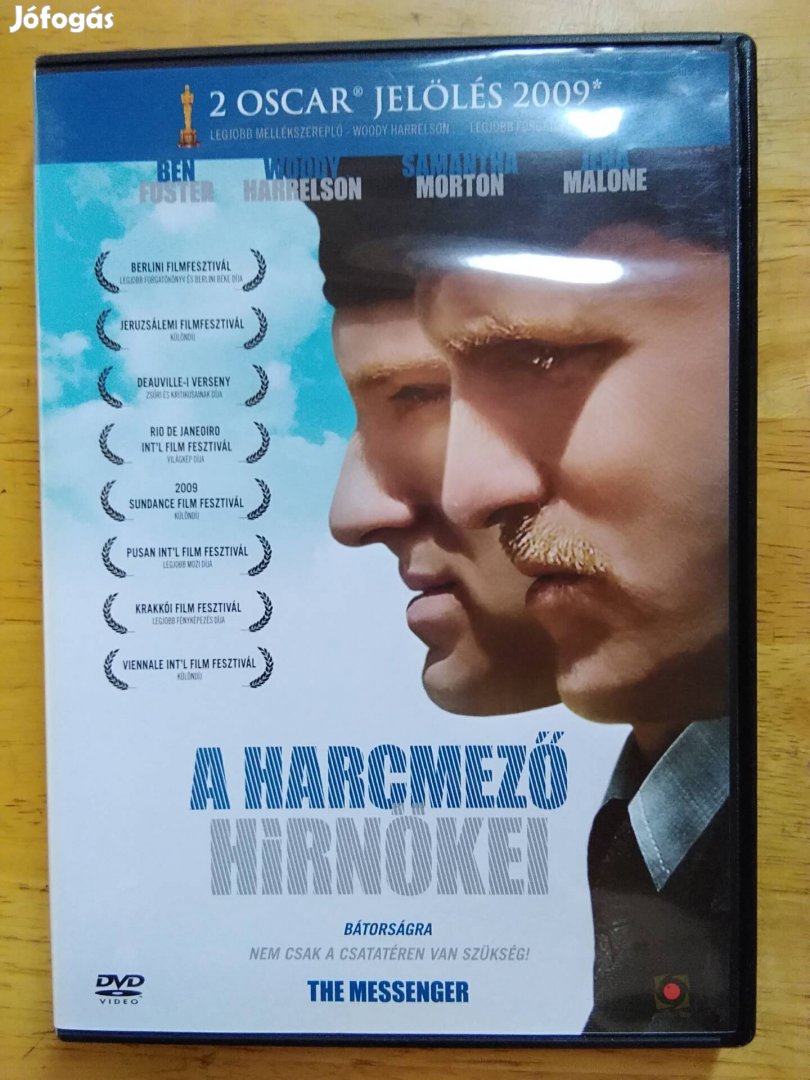 A harcmező hirnökei újszerű dvd Woody Harrelson