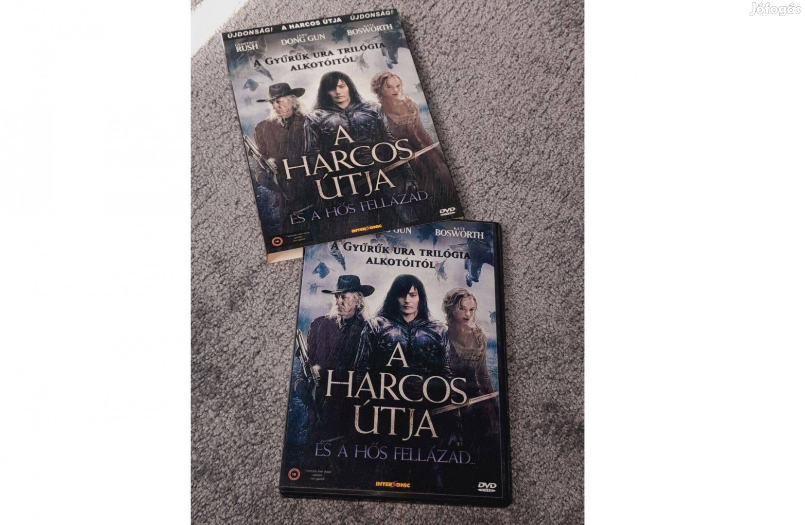 A harcos útja DVD (2010) Szinkronizált, papír feknis változat O-ringes