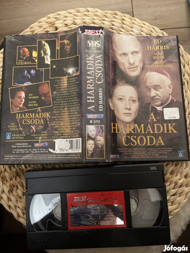 A harmadik csoda vhs