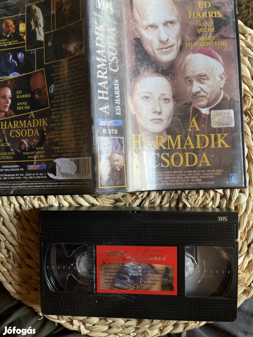 A harmadik csoda vhs