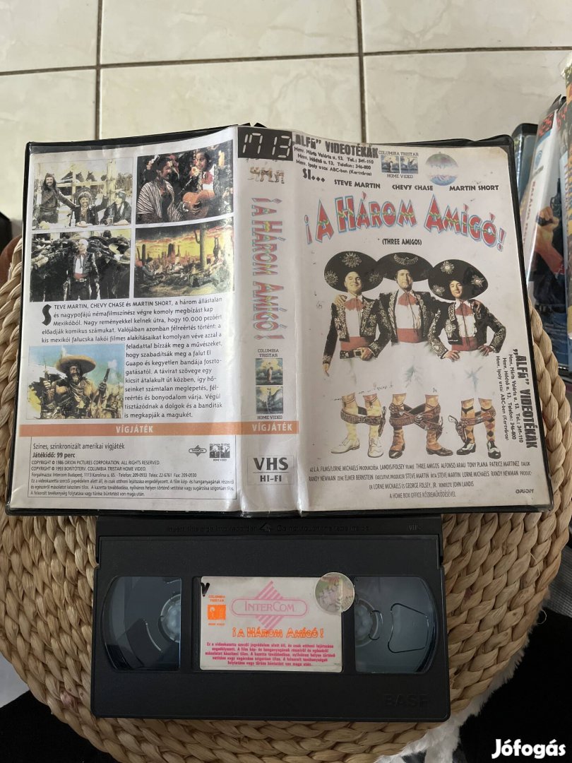 A három amigó vhs m film