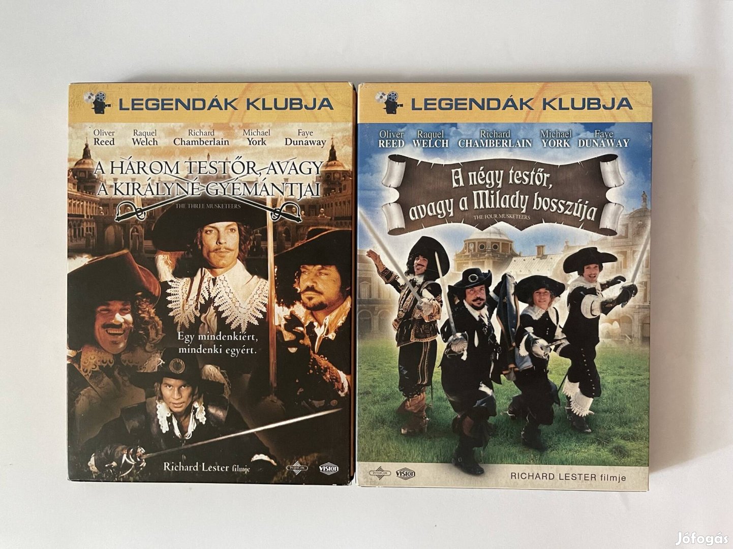 A három és a négy testőr (legendák klubja) dvd