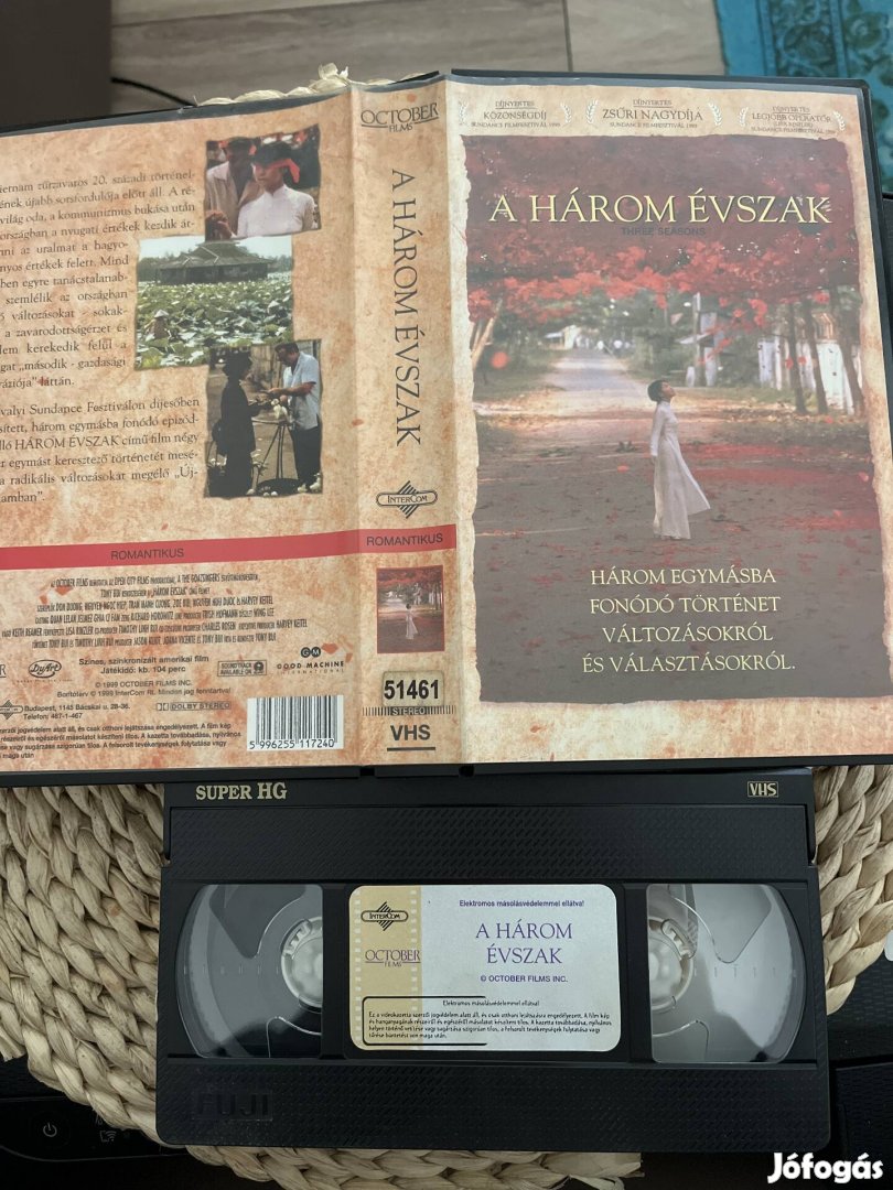 A három évszak vhs