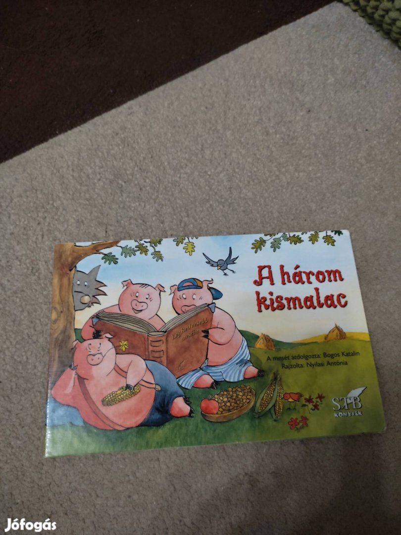 A három kismalac leporello