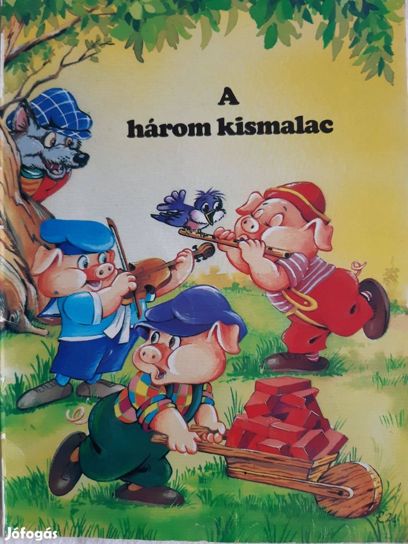 A három kismalac térbeli mesekönyv