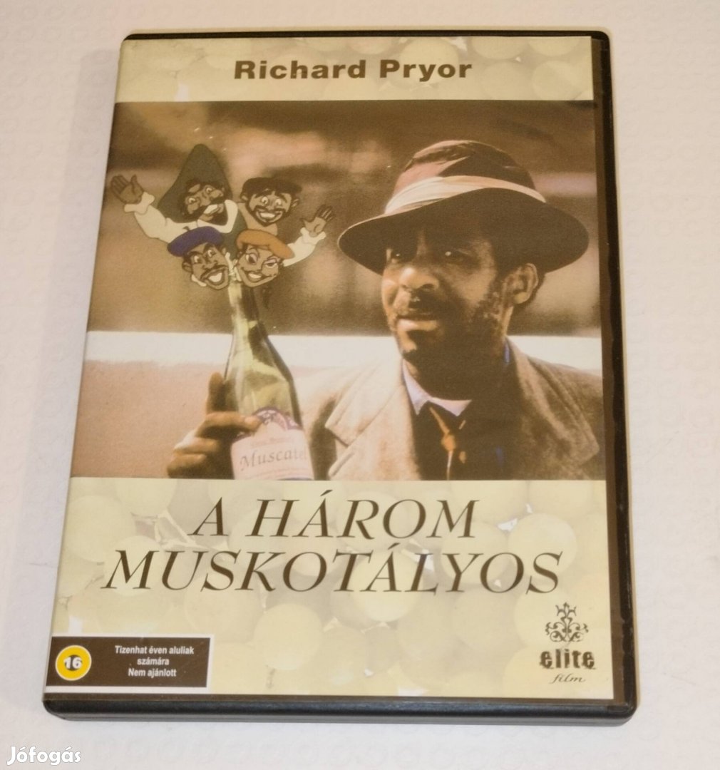 A három muskotályos dvd Richard Pryor