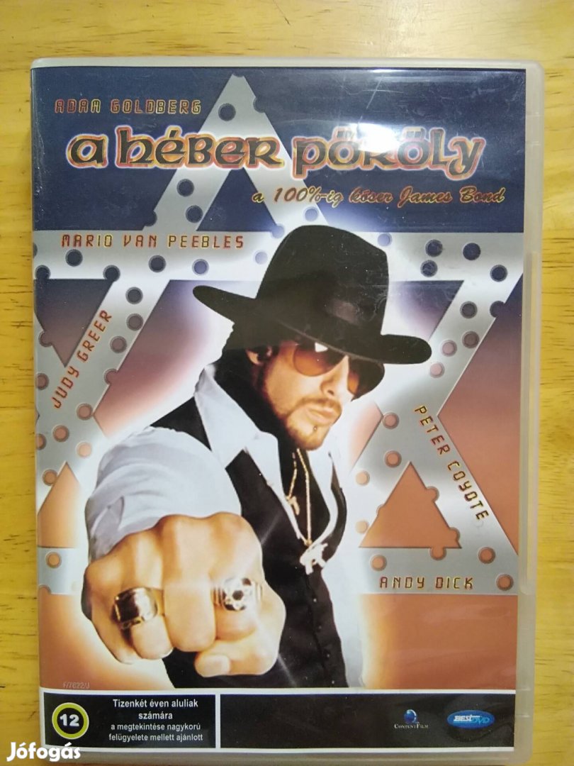 A héber pöröly újszerű dvd Mario Van Peebles 